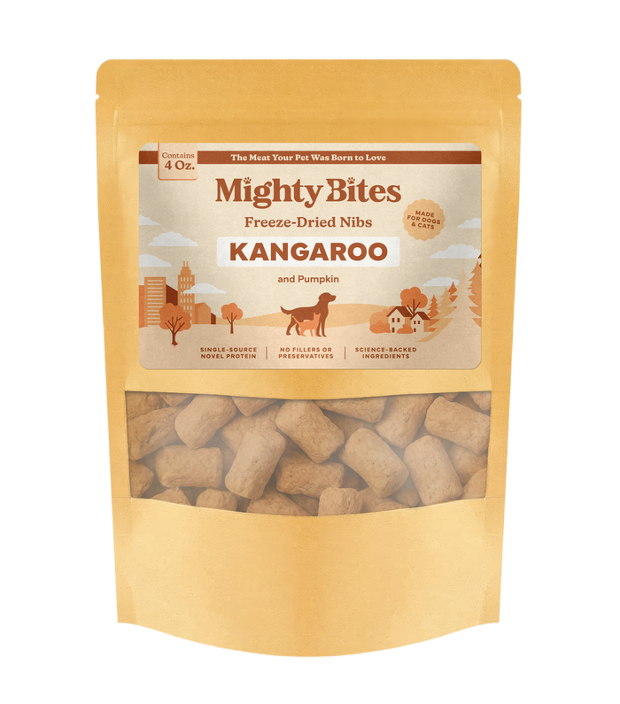 Mighty Bites Kangaroo Nibs bag