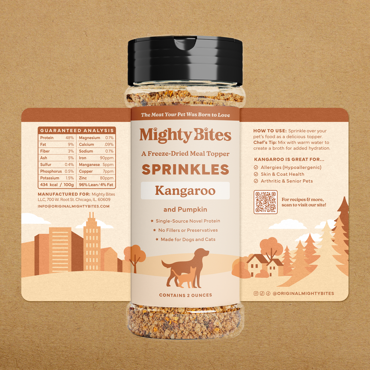 Kangaroo & Pumpkin Sprinkles